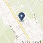 Tristar Ashland City Medical Center on map