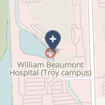 Beaumont Hospital, Troy on map
