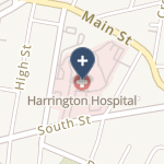 Harrington Memorial Hospital-1 on map