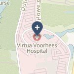 Virtua West Jersey Hospitals Voorhees on map