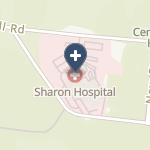 Sharon Hospital on map