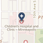 Children's Hospitals & Clinics Of Mn on map