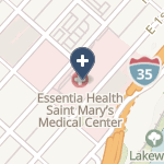 Essentia Health Duluth on map