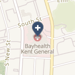 Bayhealth Hospital, Kent Campus on map