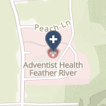 Adventist Health Feather River on map