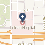 Jackson Hospital & Clinic Inc on map