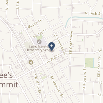 Saint Luke's East Lee's Summit Hospital on map