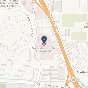 Methodist Hospital Of Sacramento on map