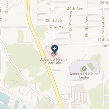 Adventist Health Clearlake on map