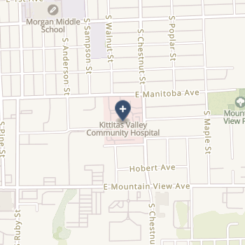 Kittitas Valley Community Hospital on map