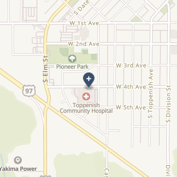 Toppenish Community Hospital on map