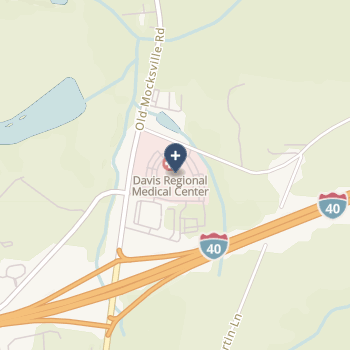 Davis Regional Medical Center on map