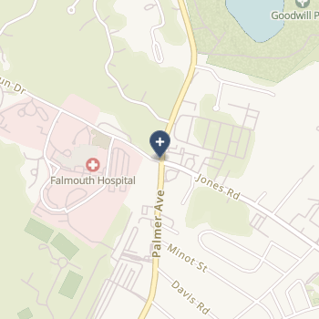 Falmouth Hospital on map