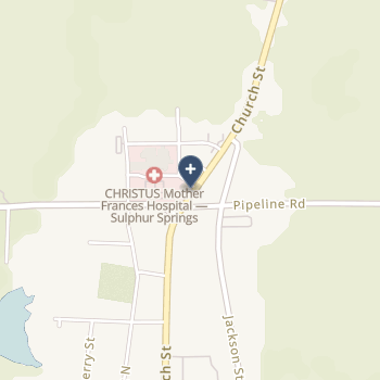 Christus Mother Frances Hospital Sulphur Springs on map