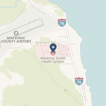 Mackinac Straits Hospital And Health Center on map