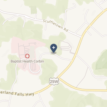 Baptist Health Corbin on map