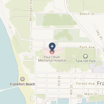 Paul Oliver Memorial Hospital on map