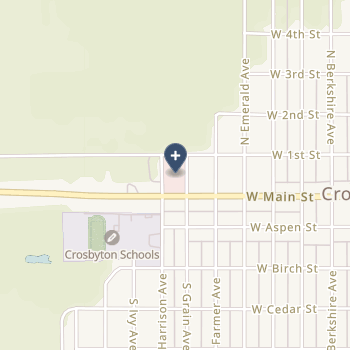 Crosbyton Clinic Hospital on map