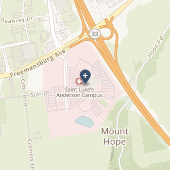 St Luke's Hospital - Anderson Campus on map