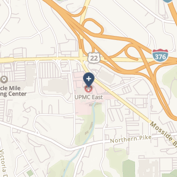 Upmc East on map