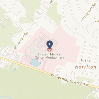 Einstein Medical Center Montgomery on map