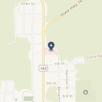 Throckmorton County Memorial Hospital on map