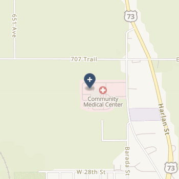 Community Medical Center, Inc on map