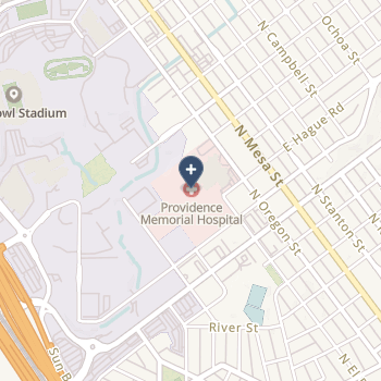 The Hospitals Of Providence Memorial Campus on map