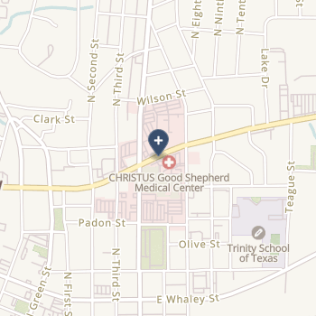 Christus Good Shepherd Medical Center- Longview on map