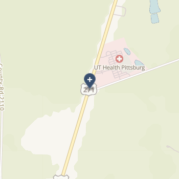 East Texas Medical Center Pittsburg on map