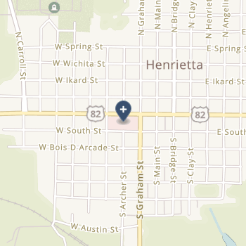 Clay County Memorial Hospital on map