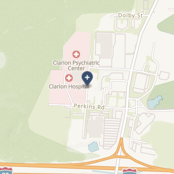 Clarion Hospital on map