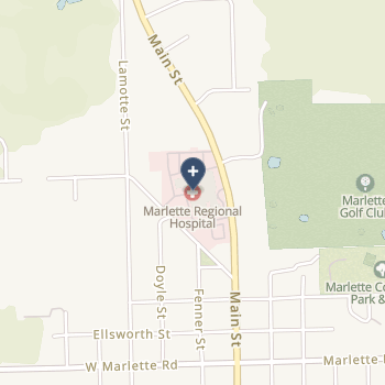 Marlette Regional Hospital on map