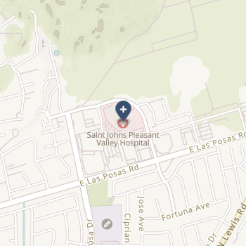 St Johns Pleasant Valley Hospital on map