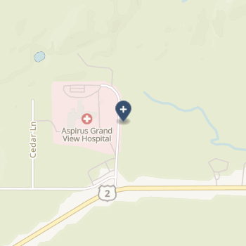 Aspirus Ironwood Hospital on map