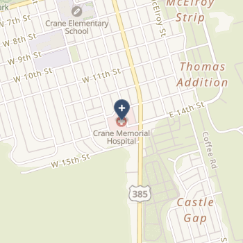 Crane County Hospital District on map