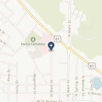 Perry County Memorial Hospital on map