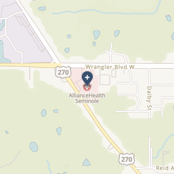 Alliancehealth Seminole on map