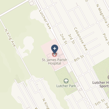 St James Parish Hospital on map