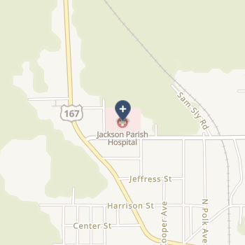 Jackson Parish Hospital on map