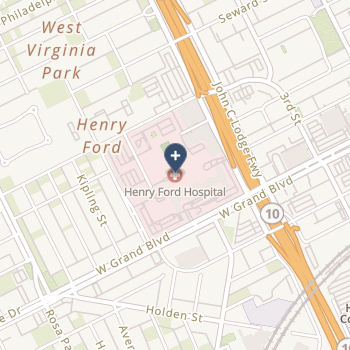 Henry Ford Hospital on map