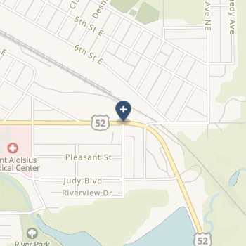 St Aloisius Medical Center on map