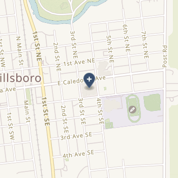 Sanford Hillsboro on map