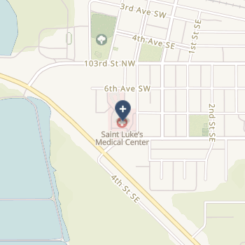 St Luke's Hospital on map