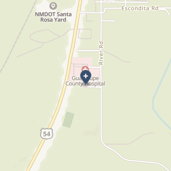 Guadalupe County Hospital on map