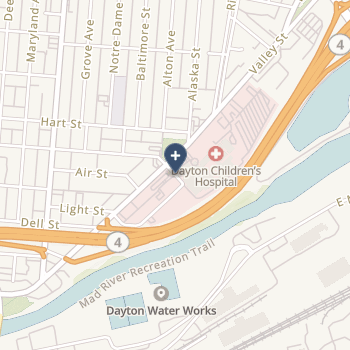 Dayton Children's Hospital on map