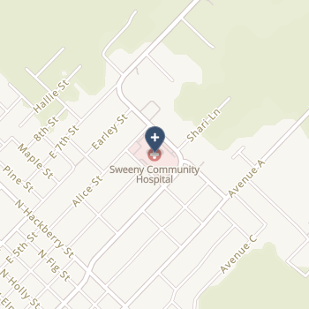 Sweeny Community Hospital on map