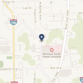 Bronson South Haven Hospital on map