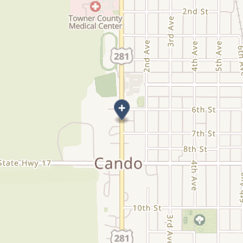 Towner County Medical Center on map