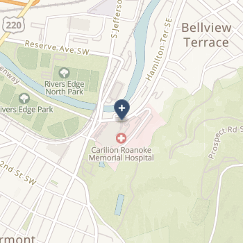 Carilion Roanoke Memorial Hospital on map